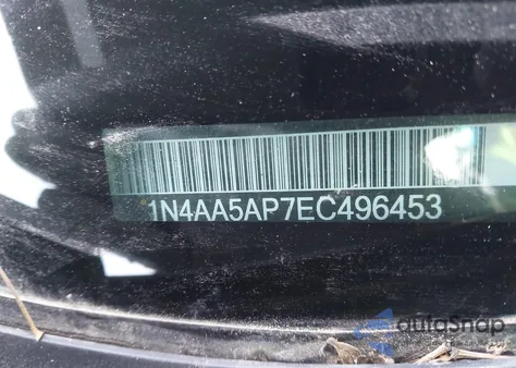 2014 Nissan Maxima 3.5 S/3.5 Sv из США, поврежденный, VIN 1N4AA5AP7EC496453